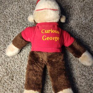 Vintage Knickerbocker Toys Curious George Monkey Plush Stuffed Animal